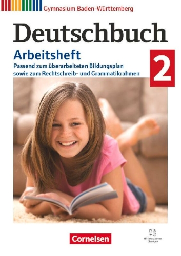 Buchcover und Innenansicht für das Buch: Deutschbuch Gymnasium Band 2: 6. Schuljahr. Baden-Württemberg - Bildungsplan 2016 - Arbeitsheft mit interaktiven Übungen online