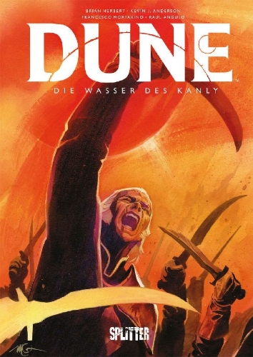 Buchcover und Innenansicht für das Buch: Dune: Die Wasser des Kanly