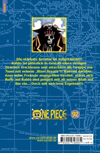 Buchcover und Innenansicht für das Buch: One Piece