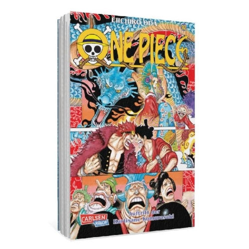 Buchcover und Innenansicht für das Buch: One Piece