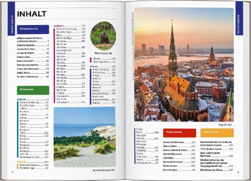 Buchcover und Innenansicht für das Buch: LONELY PLANET Reiseführer Estland, Lettland & Litauen