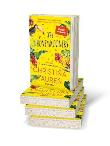 Buchcover und Innenansicht für das Buch: The Unhoneymooners
