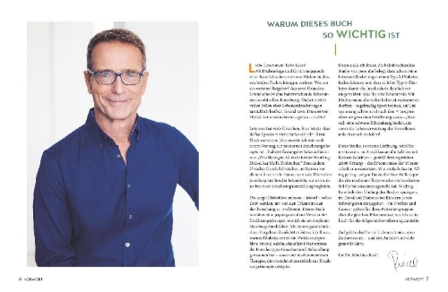 Buchcover und Innenansicht für das Buch: Heilen Sie Ihren Diabetes