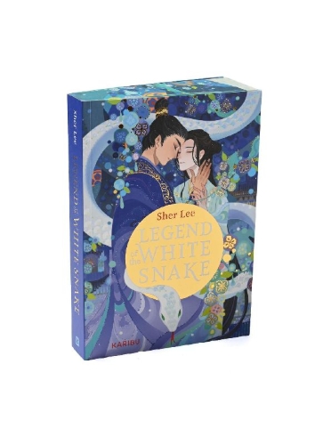 Buchcover und Innenansicht für das Buch: Legend of the White Snake
