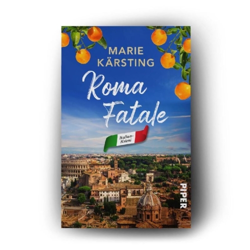 Buchcover und Innenansicht für das Buch: Roma Fatale