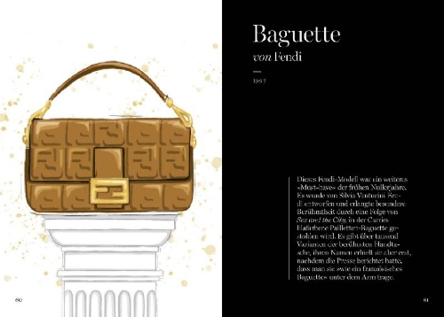 Buchcover und Innenansicht für das Buch: The Bag (Ultimate Fashion Wardrobe)