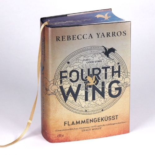 Buchcover und Innenansicht für das Buch: Fourth Wing (The Empyrean 1)
