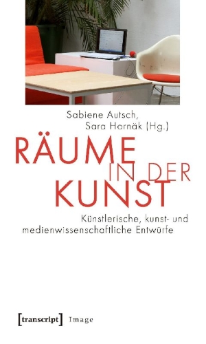 Buchcover und Innenansicht für das Buch: Räume in der Kunst