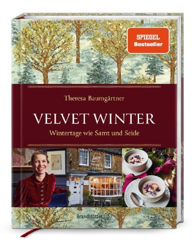 Buchcover und Innenansicht für das Buch: Velvet Winter