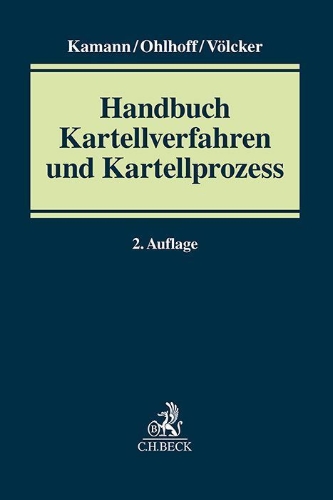 Buchcover und Innenansicht für das Buch: Handbuch Kartellverfahren und Kartellprozess
