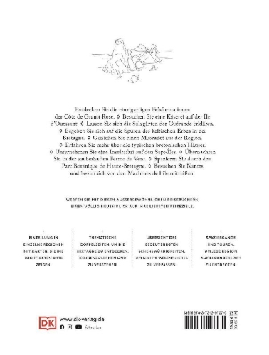 Buchcover und Innenansicht für das Buch: Bretagne. Eine Augenreise