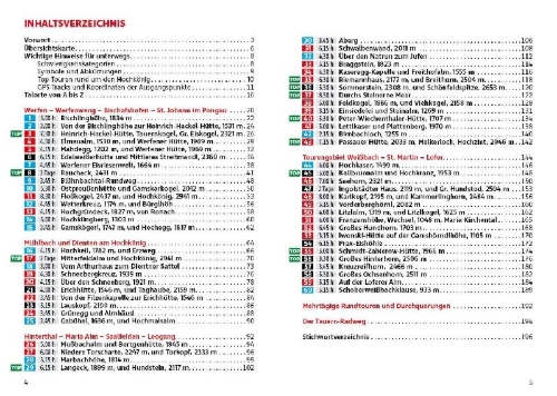 Buchcover und Innenansicht für das Buch: Rund um den Hochkönig