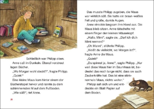 Buchcover und Innenansicht für das Buch: Das magische Baumhaus junior 05 - Das Geheimnis der Ninjas