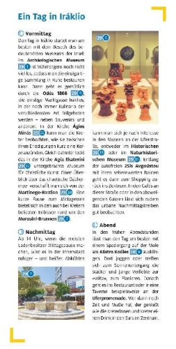 Buchcover und Innenansicht für das Buch: ADAC Reiseführer plus Kreta
