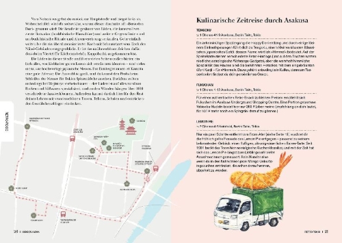 Buchcover und Innenansicht für das Buch: Hidden Japan: A guidebook to Tokyo & beyond