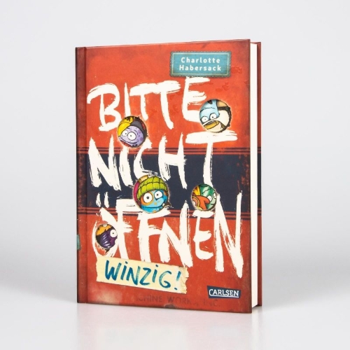 Buchcover und Innenansicht für das Buch: Bitte nicht öffnen 7: Winzig!
