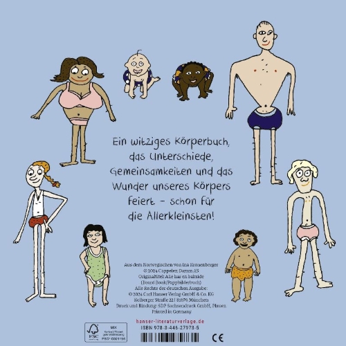 Buchcover und Innenansicht für das Buch: Alle har en bakside