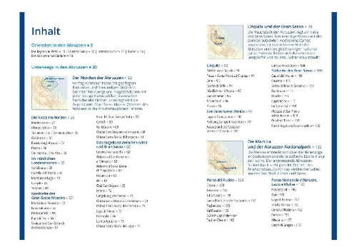 Buchcover und Innenansicht für das Buch: MICHAEL MÜLLER Reiseführer Abruzzen
