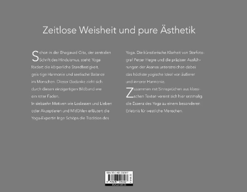 Buchcover und Innenansicht für das Buch: Yoga pur