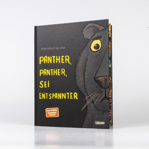 Buchcover und Innenansicht für das Buch: Panther, Panther, sei entspannter
