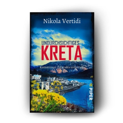 Buchcover und Innenansicht für das Buch: Undurchsichtiges Kreta