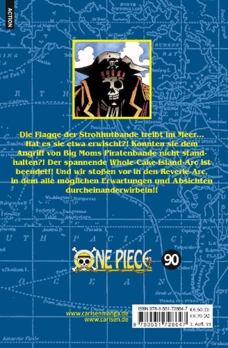 Buchcover und Innenansicht für das Buch: One Piece