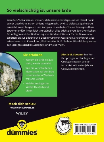 Buchcover und Innenansicht für das Buch: Geologie für Dummies