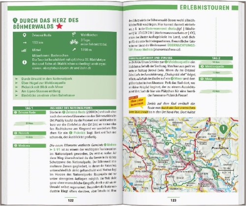 Buchcover und Innenansicht für das Buch: MARCO POLO Reiseführer Tschechien