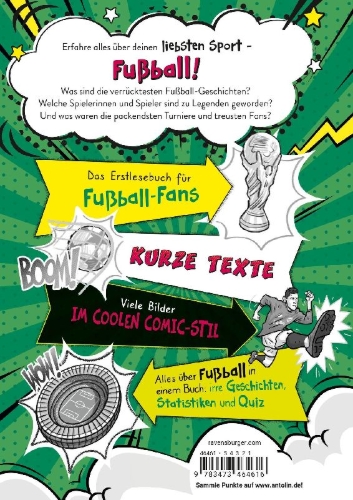 Buchcover und Innenansicht für das Buch: Football Rules The World