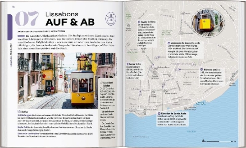 Buchcover und Innenansicht für das Buch: LONELY PLANET Reiseführer Entdecke Portugal