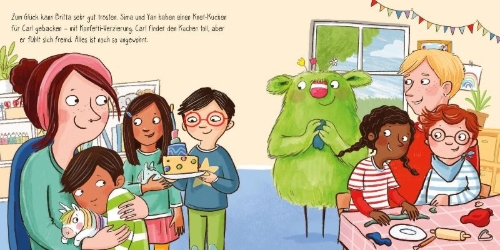 Buchcover und Innenansicht für das Buch: Das kleine WIR im Kindergarten