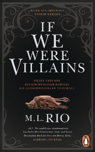 Buchcover und Innenansicht für das Buch: If we were villains