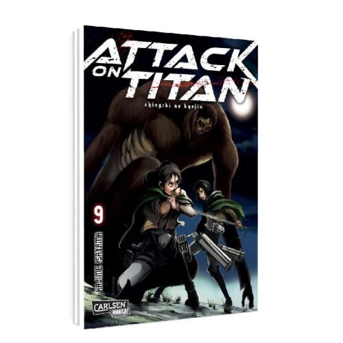 Buchcover und Innenansicht für das Buch: Shingeki no Kyojin