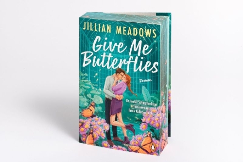 Buchcover und Innenansicht für das Buch: Give Me Butterflies