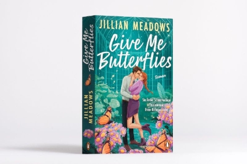 Buchcover und Innenansicht für das Buch: Give Me Butterflies