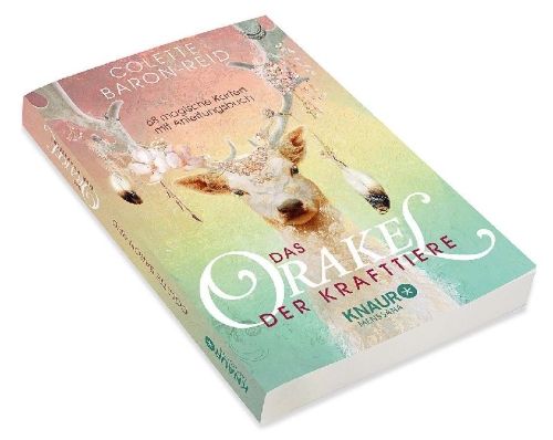Buchcover und Innenansicht für das Buch: The Spirit Animal Oracle Cards