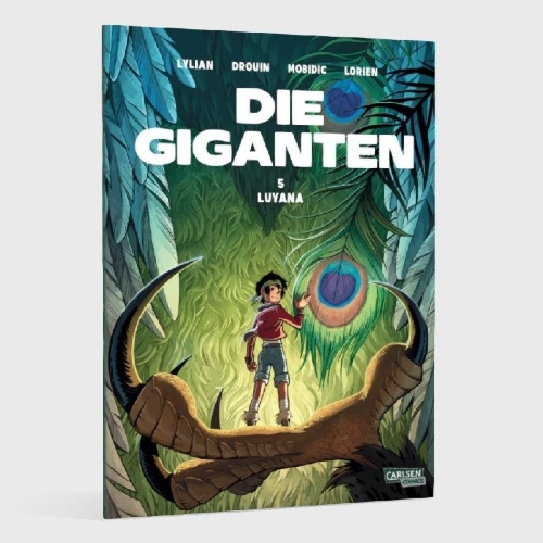 Buchcover und Innenansicht für das Buch: Die Giganten 5: Luyana