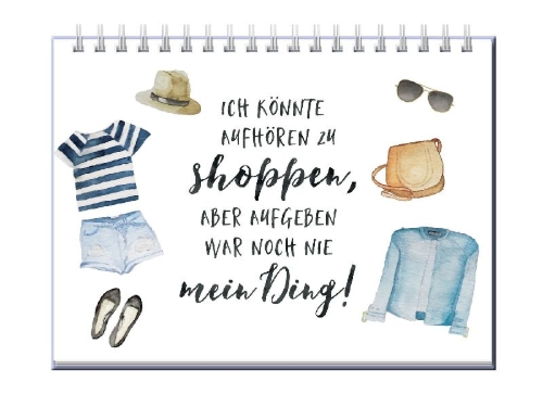Buchcover und Innenansicht für das Buch: Nimm dir Zeit für die Dinge, die dich glücklich machen