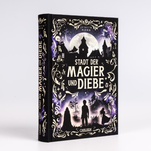 Buchcover und Innenansicht für das Buch: Stadt der Magier und Diebe (Stadt der Magier 1)