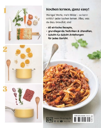 Buchcover und Innenansicht für das Buch: Cook it! Basics