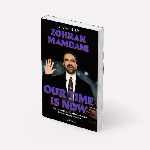 Buchcover und Innenansicht für das Buch: Our Time Is Now