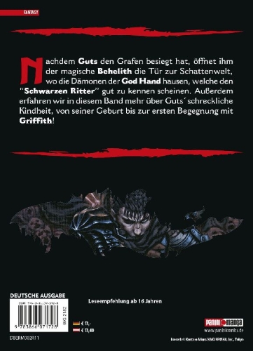 Buchcover und Innenansicht für das Buch: Berserk Max 02
