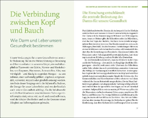 Buchcover und Innenansicht für das Buch: Ernährung. Meine Quintessenz