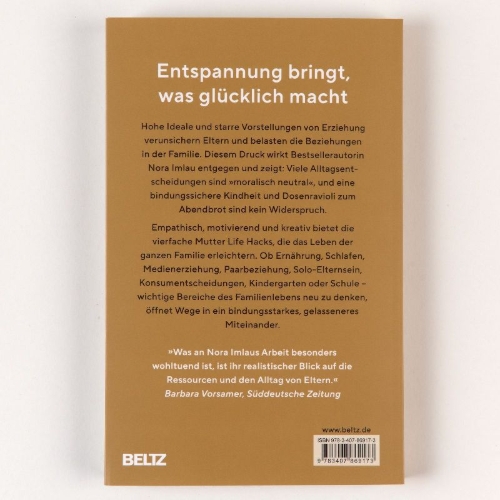 Buchcover und Innenansicht für das Buch: Was Familie leichter macht