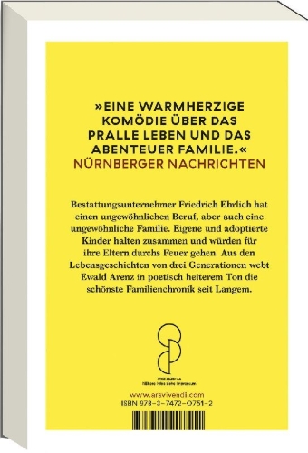 Buchcover und Innenansicht für das Buch: Ehrlich & Söhne
