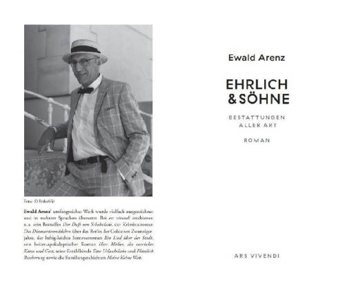 Buchcover und Innenansicht für das Buch: Ehrlich & Söhne