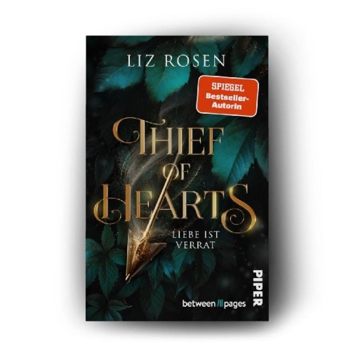 Buchcover und Innenansicht für das Buch: Thief of Hearts - Liebe ist Verrat