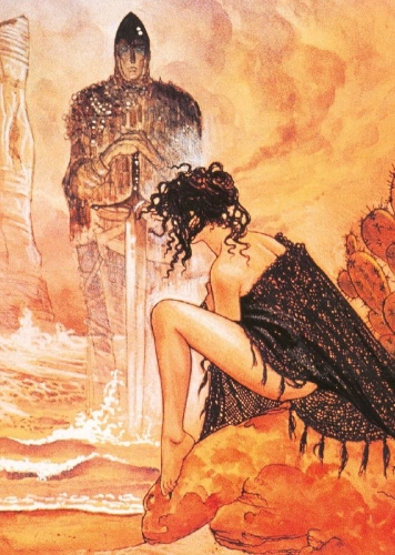 Buchcover und Innenansicht für das Buch: Les Femmes de Manara