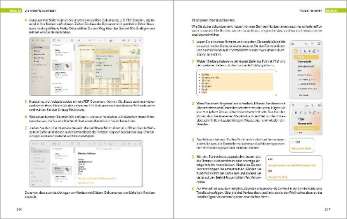 Buchcover und Innenansicht für das Buch: Einstieg in den Mac - aktuell zu macOS Sequoia