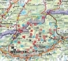 Buchcover und Innenansicht für das Buch: ROTHER Wanderführer Karwendel